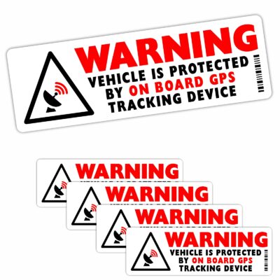 GPS Tracking Security Stickers