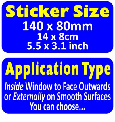 D13 Sticker I am Disabled Please Be Patient I'm On My Way Sign Logo Disability Disabilities Handicap Wheelchair Handicapped Awareness Door Delivery Deliveries Packages Parcel Notice Accessibility Decal Label - Image 3