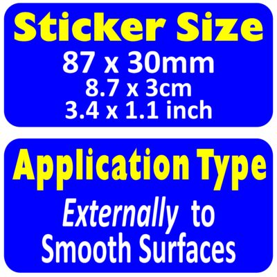 G28 Motorbike Protection Plus GPS Security Stickers Anti-Theft Warning Signs Tracker Tracking Device Motorcycle Bike Bicycle Decals Tracked Notice Labels - Image 2